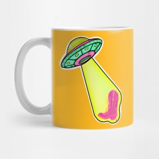 UFO Cowboy Mug